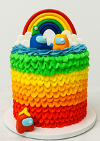 Buttercream Single Tier Cakes